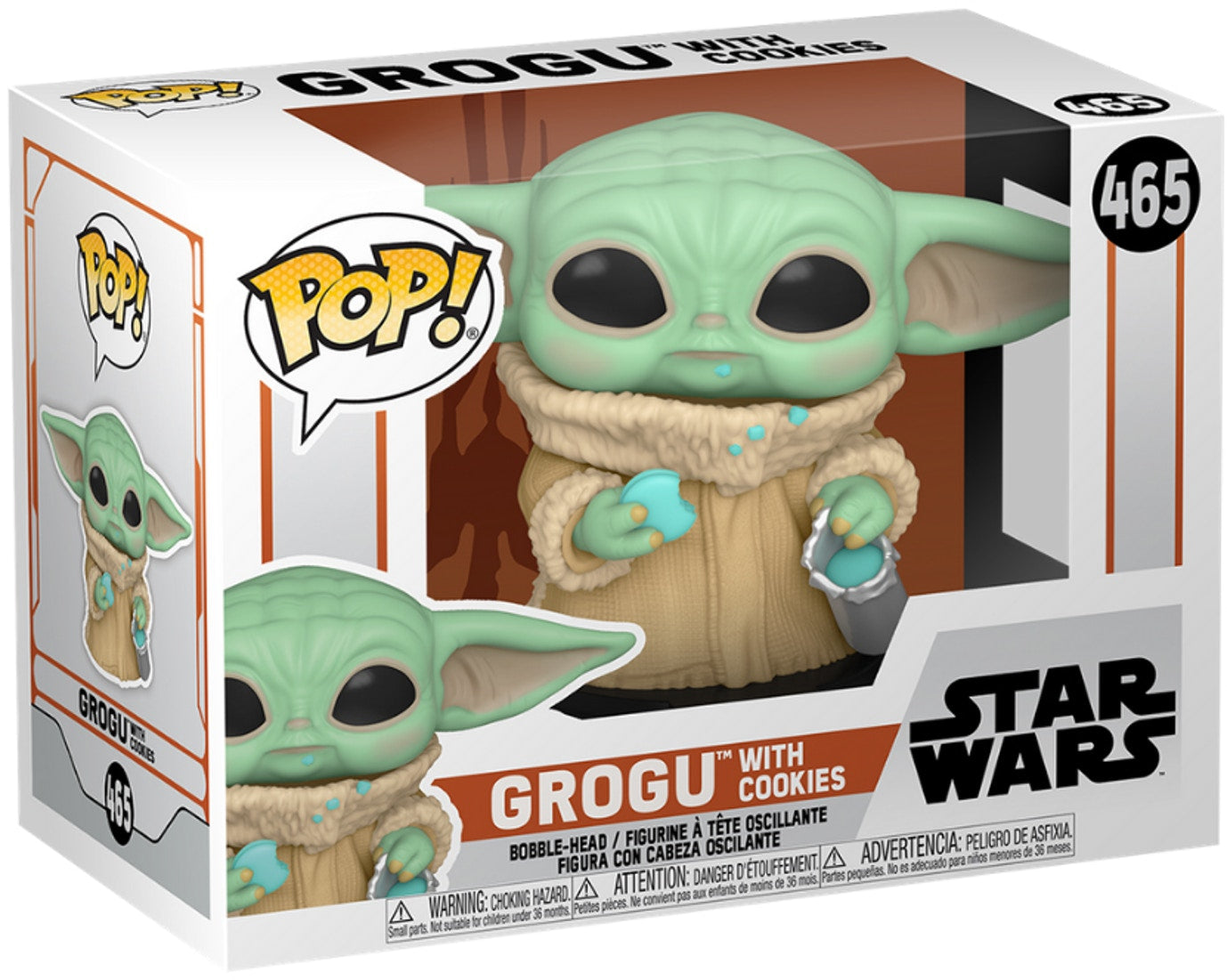 FUNKO POP - STAR WARS - Grogu w/ Cookie 465
