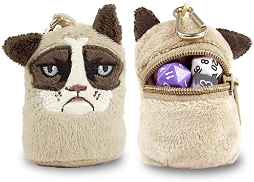 POUCH - GRUMPY CATS - DICE BAG