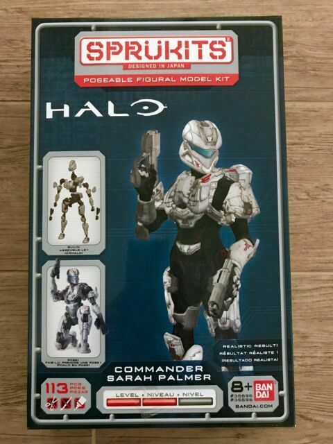 HALO ~ COMMANDER SARAH PALMER ~ SPRUKITS BANDAI MODEL KITS