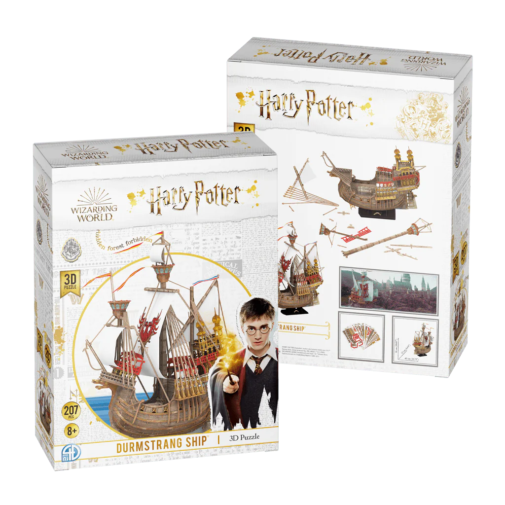 3D Puzzle: Harry Potter The Durmstrang Ship - Medium Version