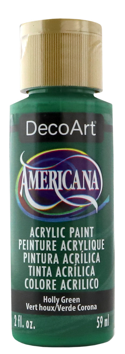 Americana Acrylic 2oz Paint - Holly Green