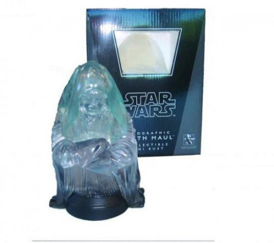 STAR WARS GENTLE GIANT HOLOGRAPHIC DARTH MAUL BUST HOLO