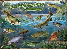Cobble Hill 1000pc Puzzle: Hooked on Fishing