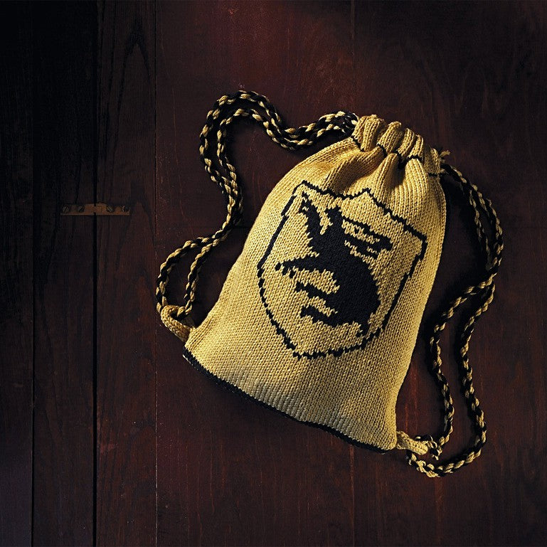 Hogwarts Hufflepuff Reversible Backpack Knitting Kit