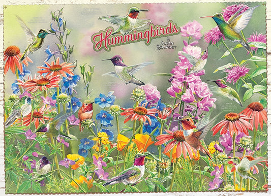 Cobble Hill 1000pc Puzzles: Hummingbirds