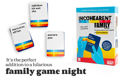 Incohearent Family Edition Game By What Do You Meme?