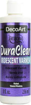 DecoArt Americana Varnish 8 oz Iridescent Violet