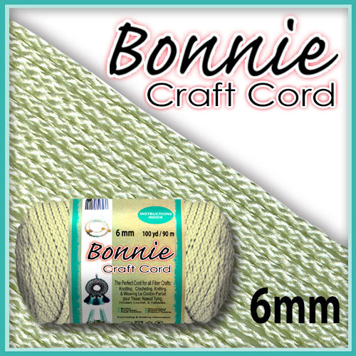 Bonnie Macrame Craft Cord 6mmX100yd & 4mm 100yd