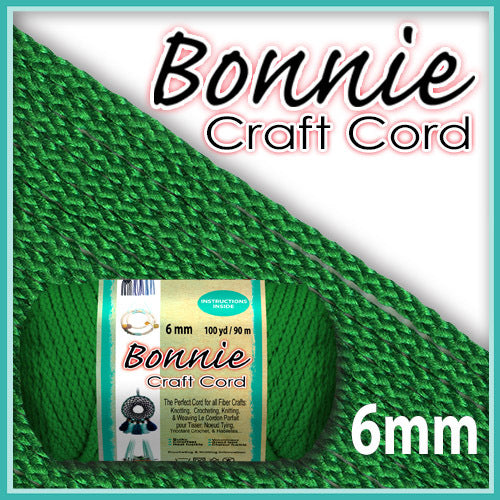 Bonnie Macrame Craft Cord 6mmX100yd & 4mm 100yd