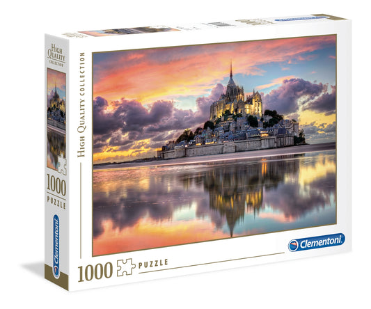 Le magnifique Mont Saint-Michel - 1000 pcs - High Quality Collection