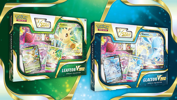 Pokémon TCG: Leafeon VSTAR and Glaceon VSTAR Special Collections