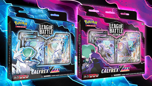 Pokémon TCG League Battle Deck—Shadow Rider Calyrex VMAX & Ice Rider Calyrex VMAX