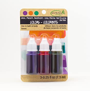 Life Of The Party Colors .75oz 3/Pkg Soap Dyes