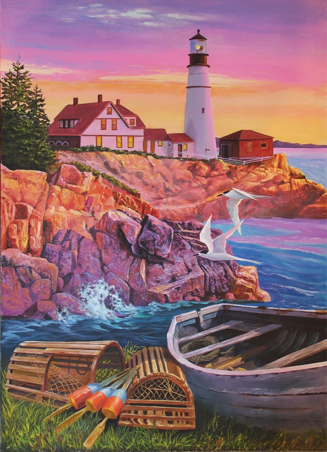 Cobble Hill Lighthouse Cove 275 Pc Puzzle