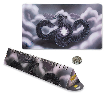 Dragon Shield Matte Slate Lithos Playmat w/ Storage Case & Random Coin (AT-21627)