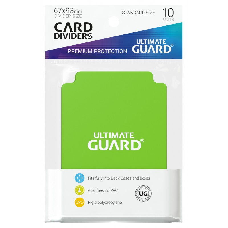 Ultimate Guard: Card Dividers: Light Green