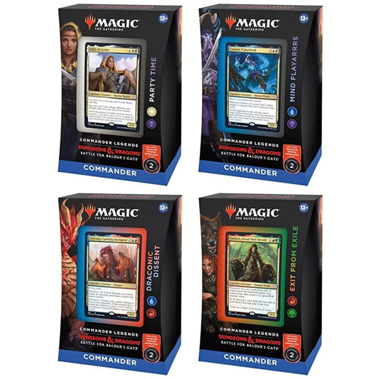 COMMANDER LEGENDS: Battle for Baldur's Gate Commander Decks