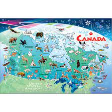 Map of Canada (Floor Puzzle)