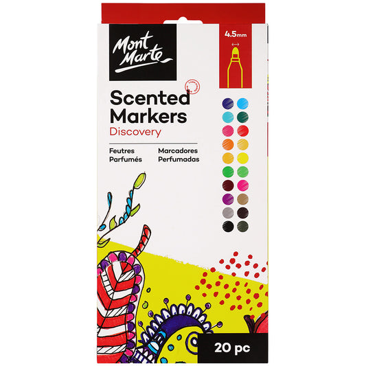 MONT MARTE Scented Markers - 20pcs