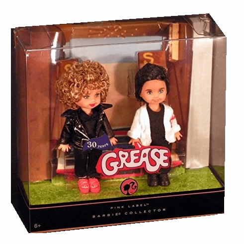 Mattel Grease 30 Years Kelly & Tommy Pink Label Barbie Collection