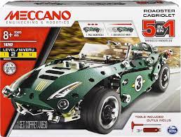 Meccano Roadster 5-in-1 Building Kit