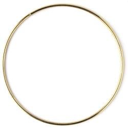Gold Metal Macrame Ring 18.9"