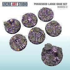 MICRO ART STUDIO  -  Possessed Large Base Set 6x 40mm, 1x 50mm