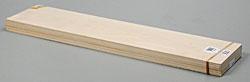 1/8 x 6" x 24 Basswood Sheet - SKU 4127