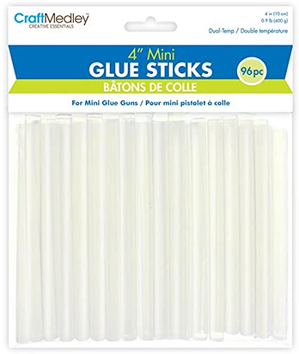 Multi-Temp Mini Glue Sticks - 96pc