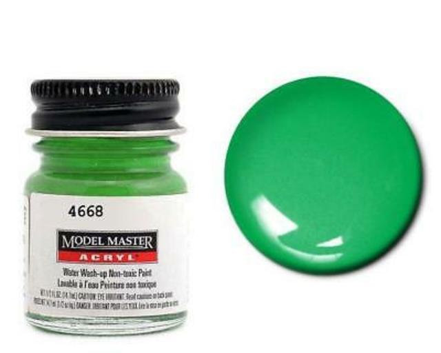 Testors Model Master Acryl: Clear Green 4668