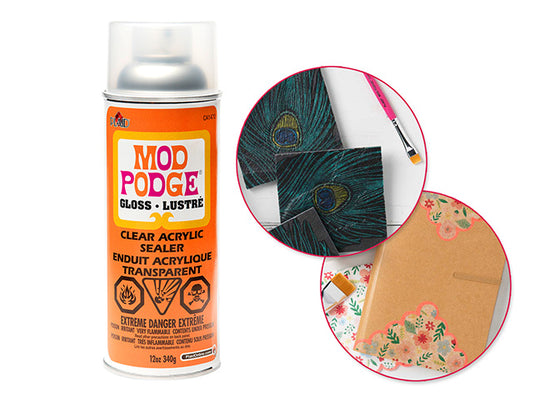 Mod Podge Gloss Clear Acrylic Sealer Spray