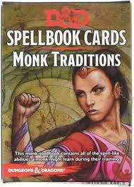 Dungeons & Dragons: Monk Paths Spellbook Cards (Fifth Edition)