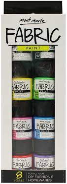 Mont Marte Fabric Paint Set - 8pc