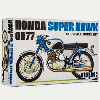 MPC - MPC 898 1/16 Honda Super Hawk Motorcycle MODEL KIT OOP