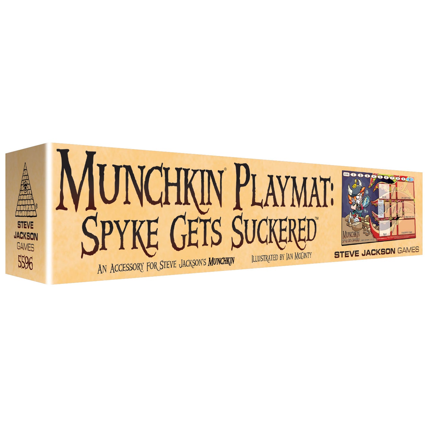 Munchkin Playmat: Spyke Gets Suckered