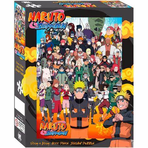 Naruto Shippuden Cast 1000 Piece Puzzle
