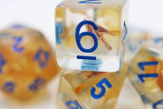 RANGER'S ARROW CLASS RPG DICE SET