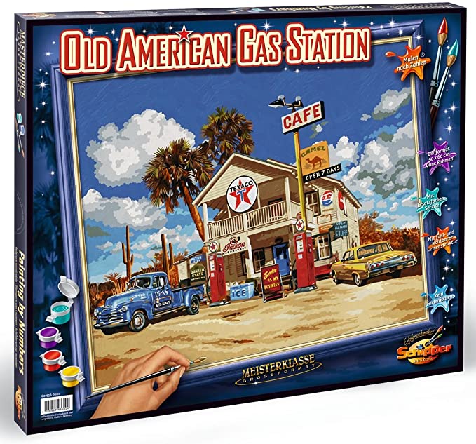 Old American Gas Station