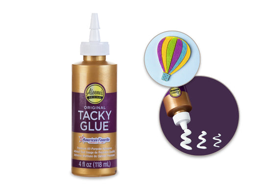 Aleene's Glue: 4oz Original Tacky Gold Collection