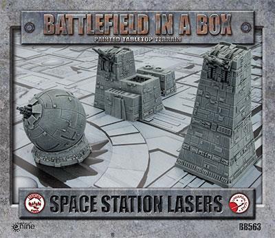 BATTLEFIELD IN A BOX: SPACE STATION LASERS (BB563)