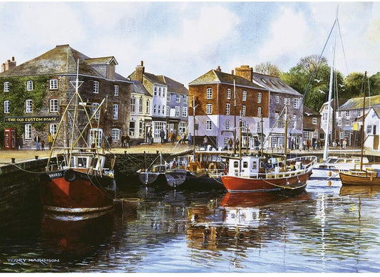 Gibsons Padstow Harbour 1000pc Puzzle