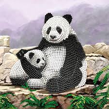 Craft Buddy "Panda" Crystal Art Card Kit