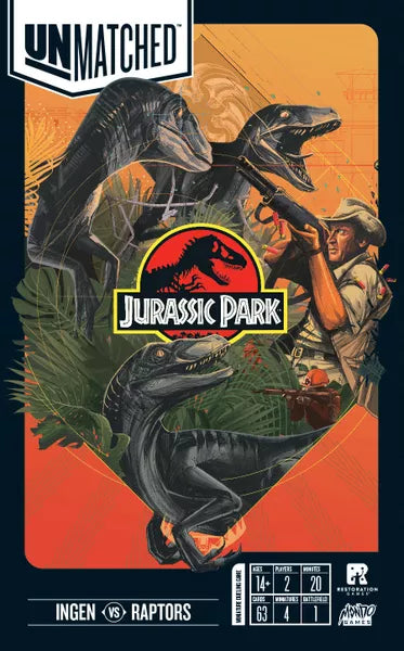 Unmatched: Jurassic Park – Ingen vs. Raptors