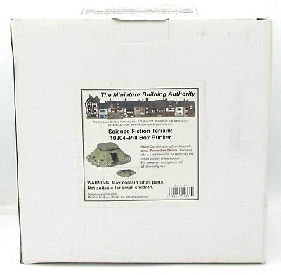 Miniature Building Authority 10304 Pill Box Bunker Terrain Fortification Pillbox