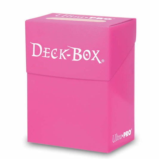 Bright Pink Deck Box Ultra Pro