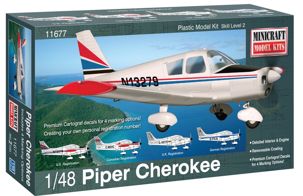 11677 1/48 Piper Cherokee