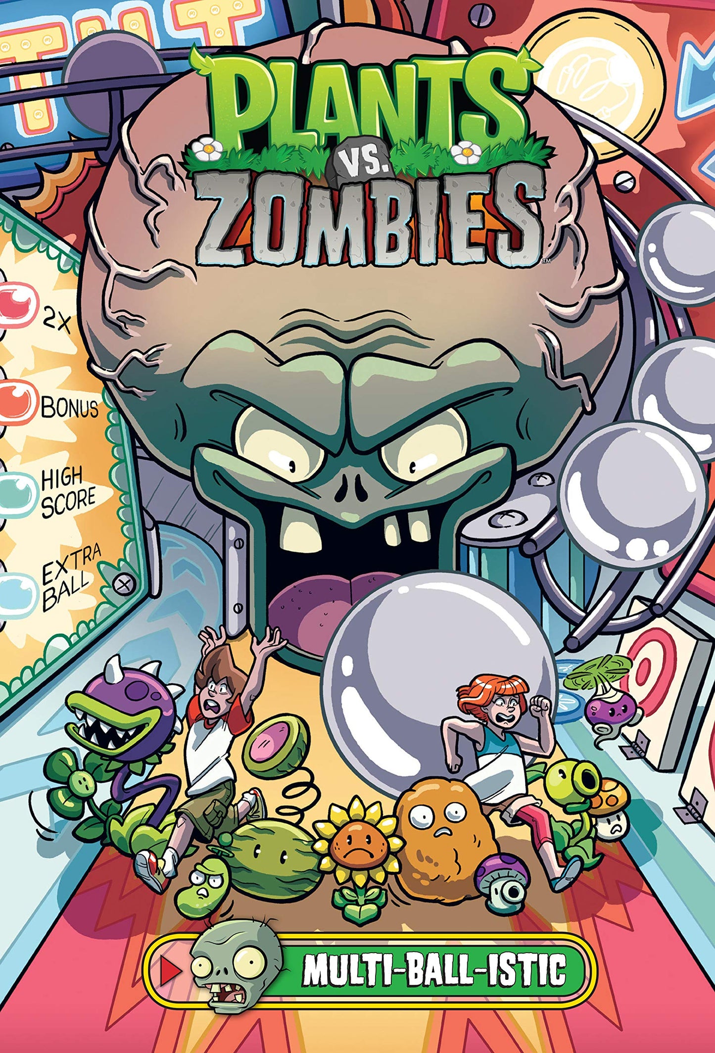 Plants vs. Zombies Volume 17: Multi-ball-istic Hardcover