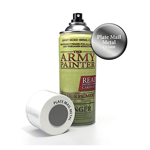 The Army Painter Color Primer, Plate Mail Metal