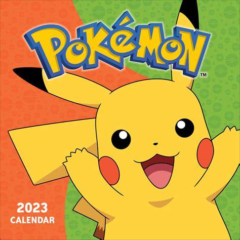 Pokémon 2023 Wall Calendar