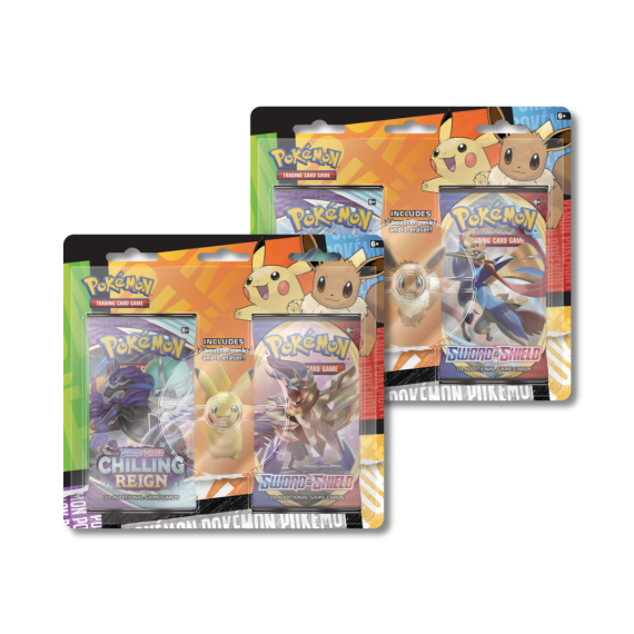 Pokemon Back To School Eraser 2Pk Blister